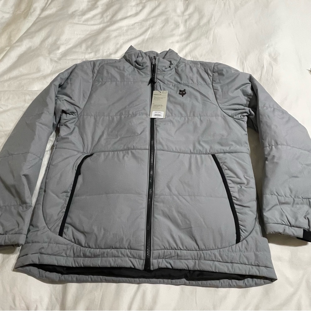 FOX Ridgeway Lite Gray Puffer Jacket‎ - Picture 13 of 14